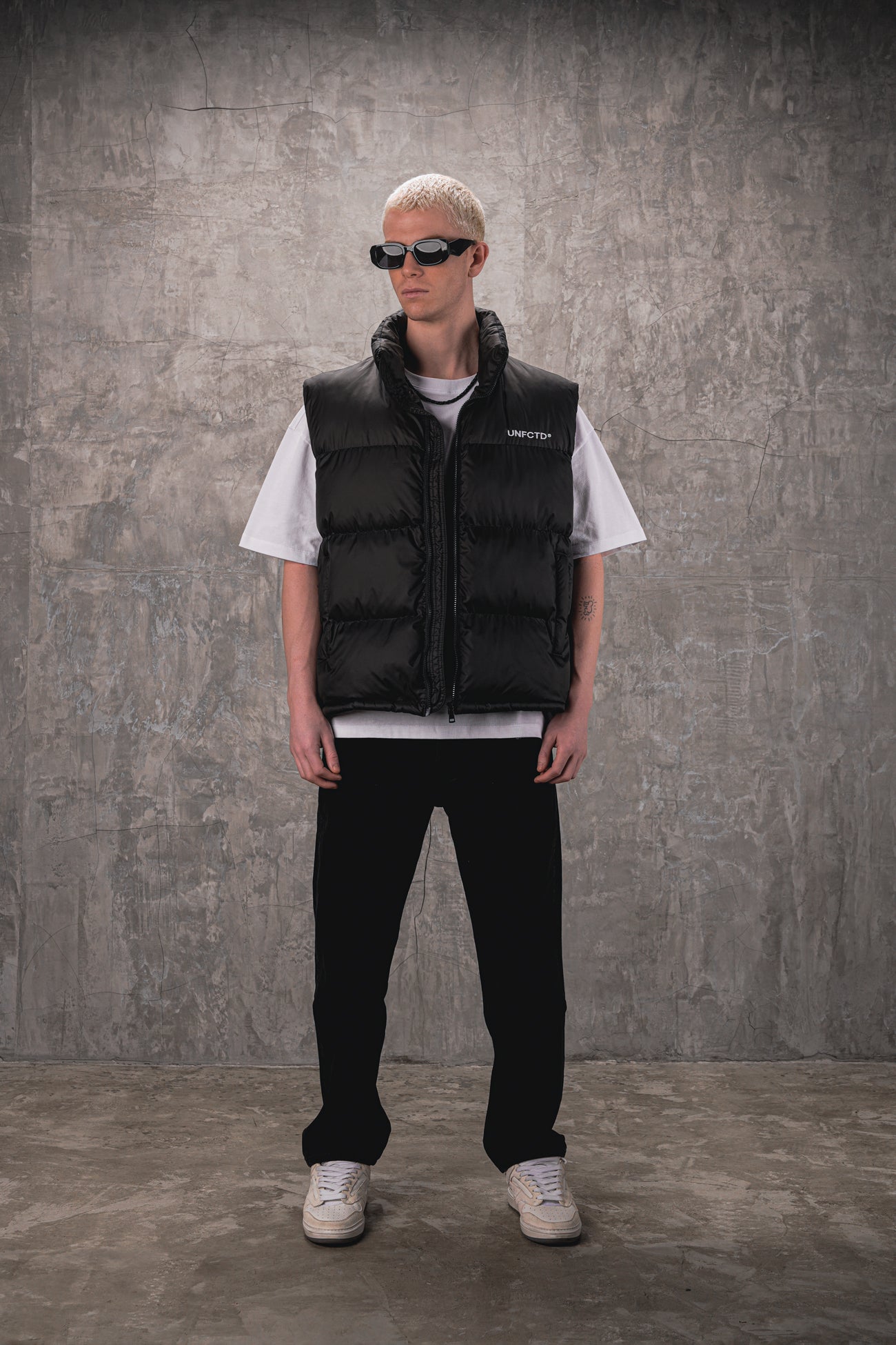 Airdrop Elite Puffer Vest - Jet Black - UNEFFECTED STUDIOS® - Coats & Jackets - UNEFFECTED STUDIOS®