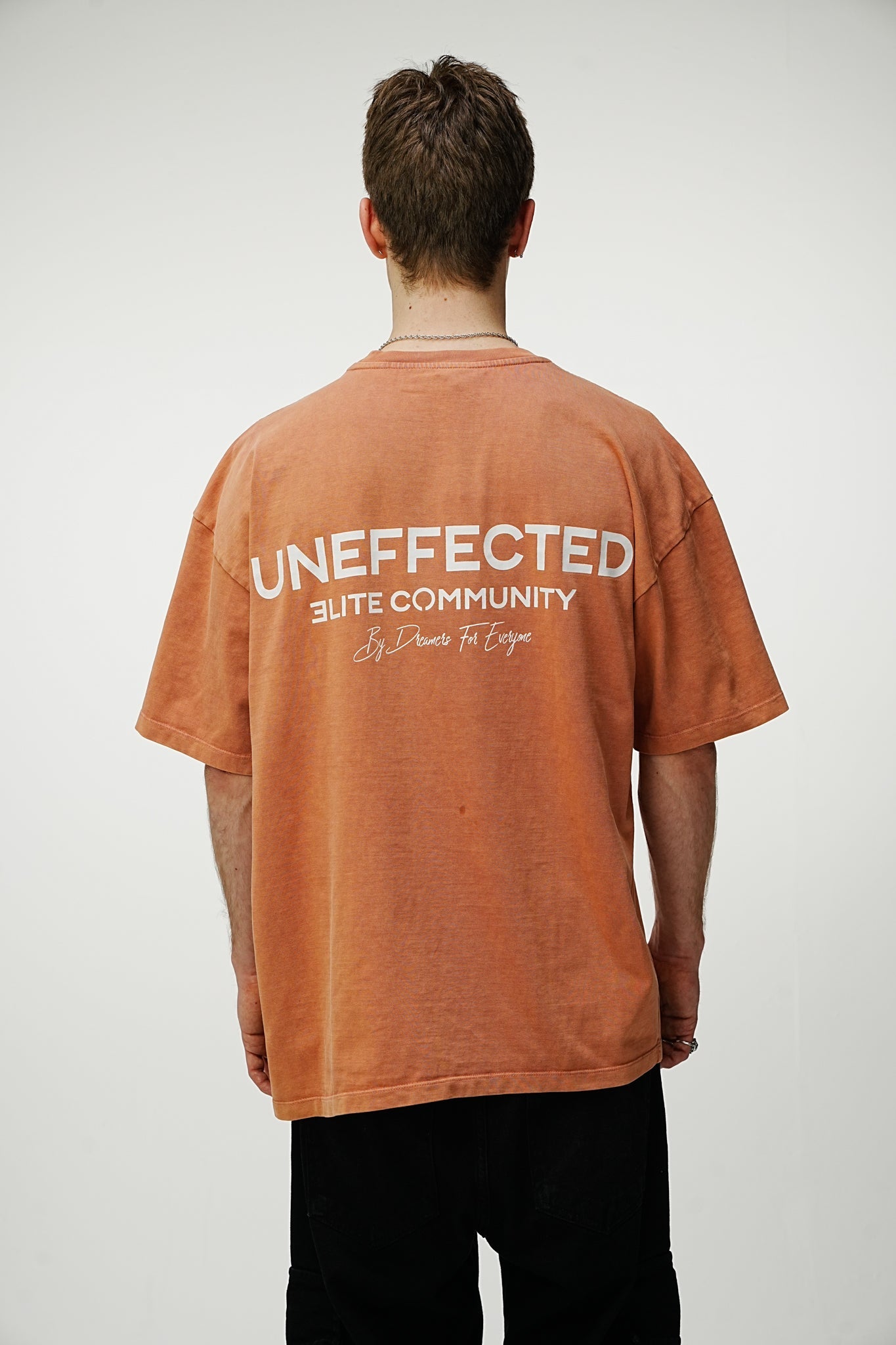 Elite Community Signature Oversized Tee - Washed Tile - UNEFFECTED STUDIOS® - T-shirt - UNEFFECTED STUDIOS®