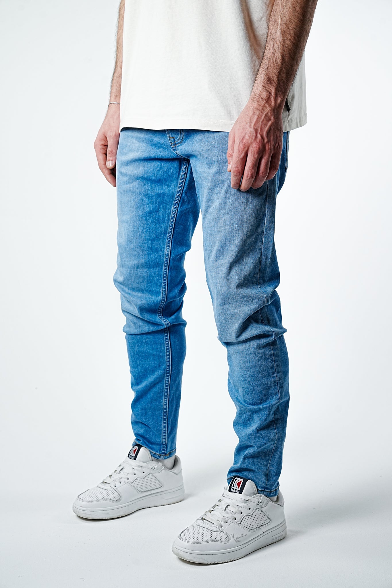 Premium Blue Slim Fit Jeans - UNEFFECTED STUDIOS® - JEANS - 2Y PREMIUM