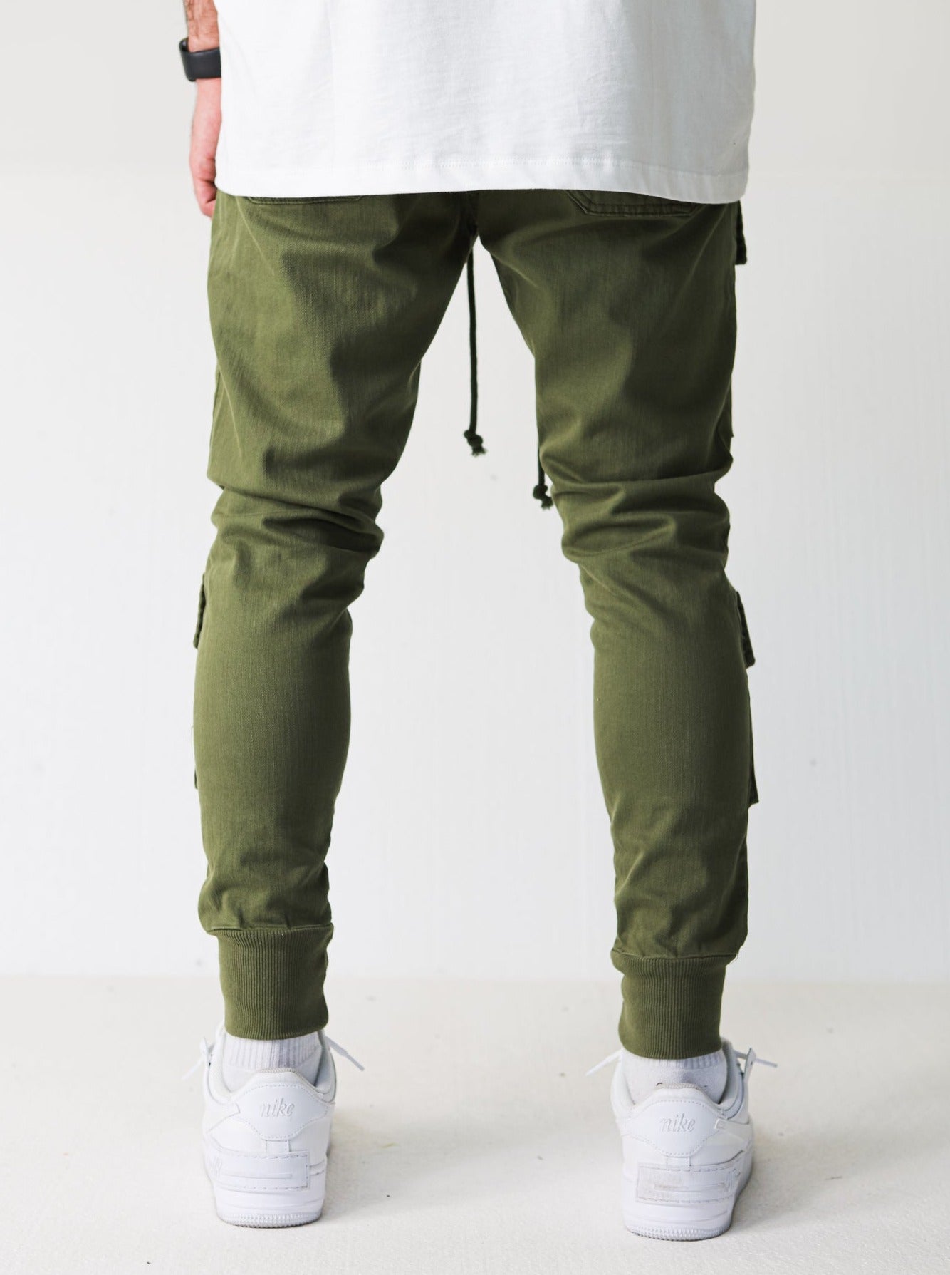 Premium Khaki Cargo Denim Pants - UNEFFECTED STUDIOS® - Pants - 2Y PREMIUM