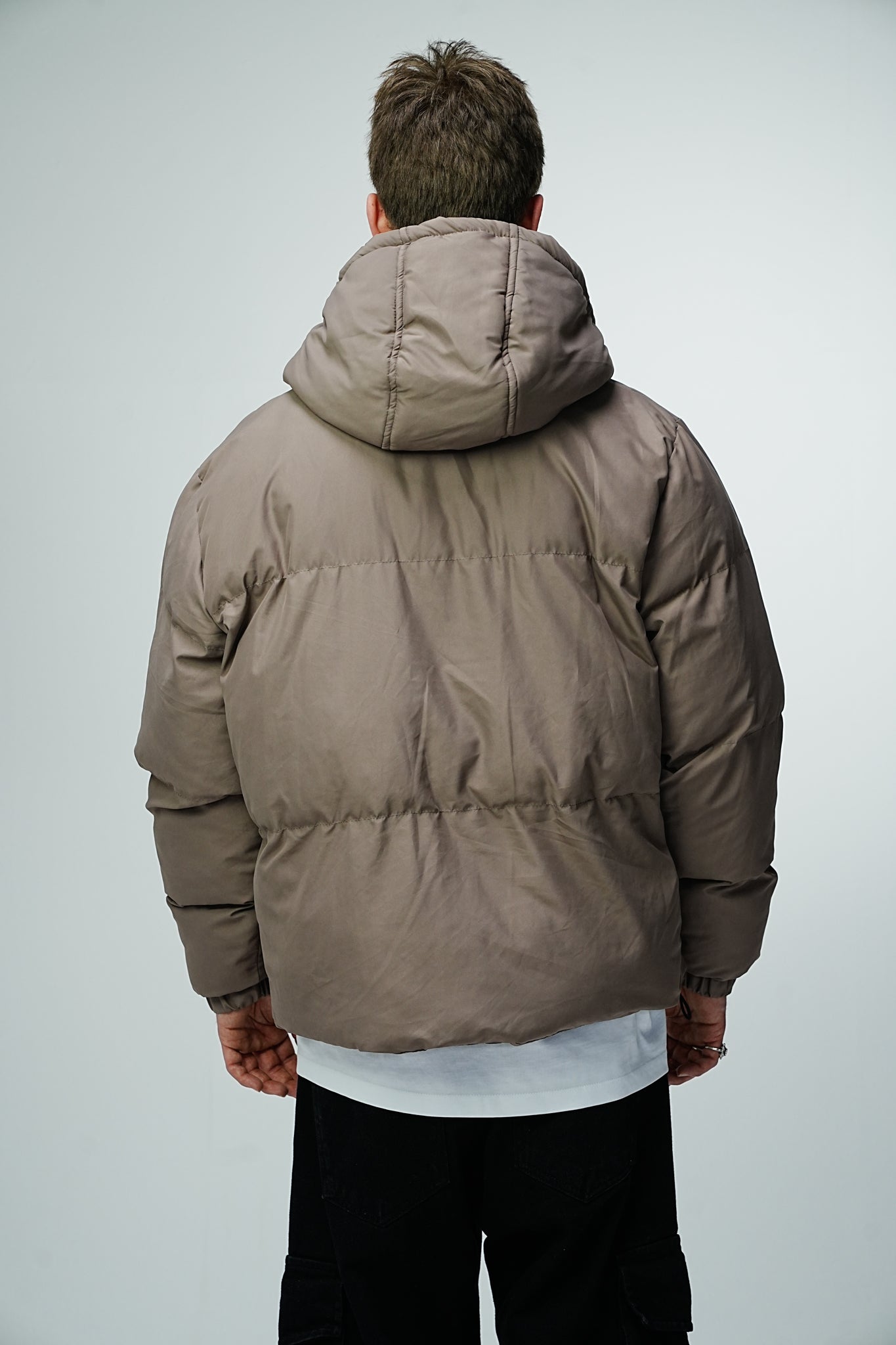 Premium Observer Puffer Jacket - Sepia Brown - UNEFFECTED STUDIOS® - Coats & Jackets - UNEFFECTED STUDIOS®