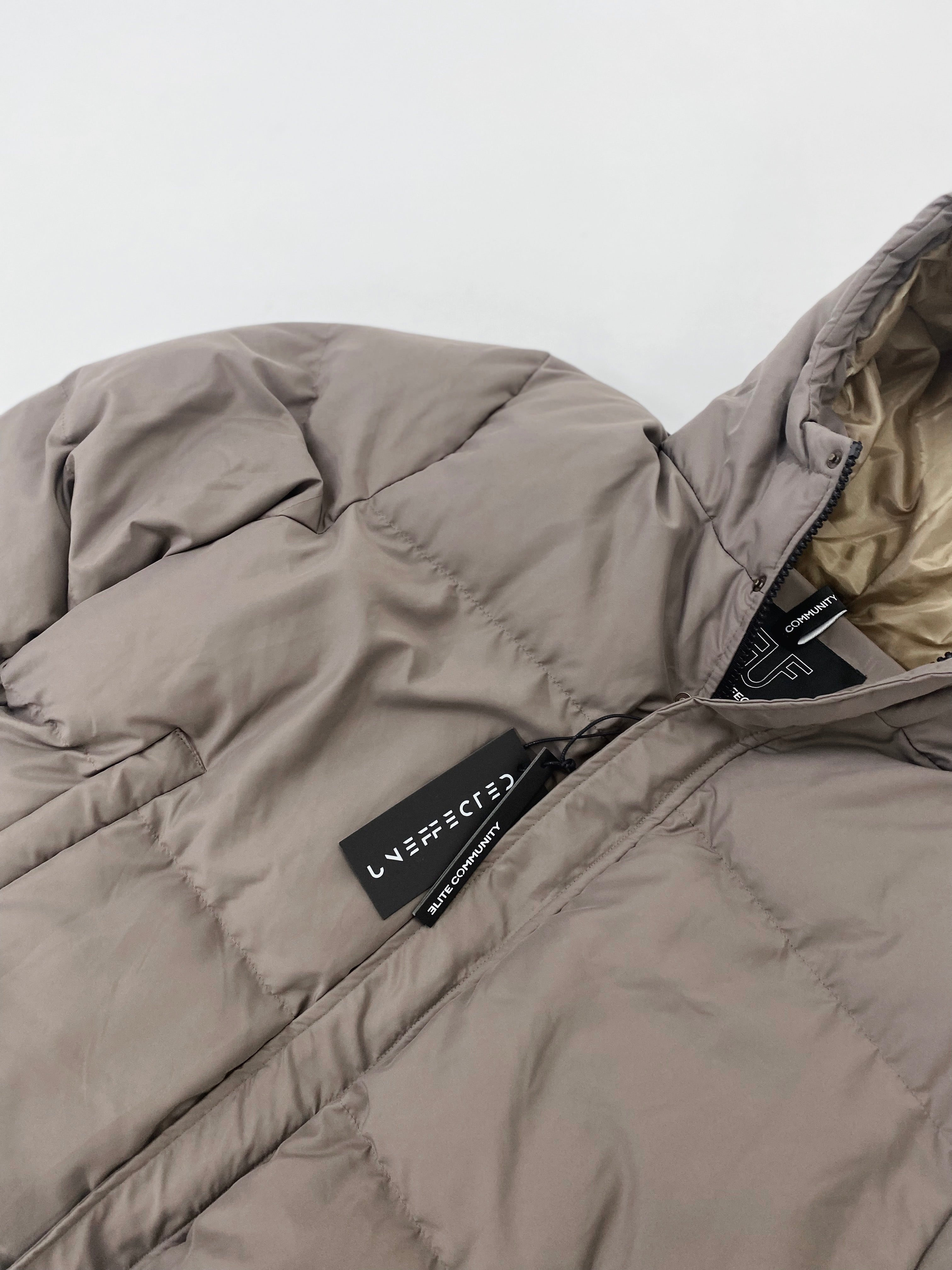 Premium Observer Puffer Jacket - Sepia Brown - UNEFFECTED STUDIOS® - Coats & Jackets - UNEFFECTED STUDIOS®