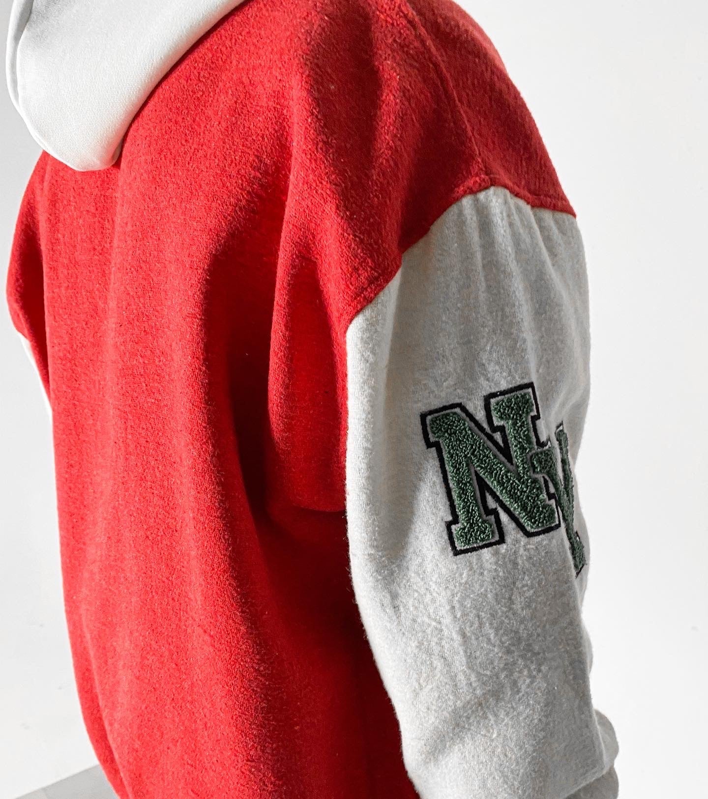 Premium Red College Jacket - UNEFFECTED STUDIOS® - College jacket - OSSY HOMER