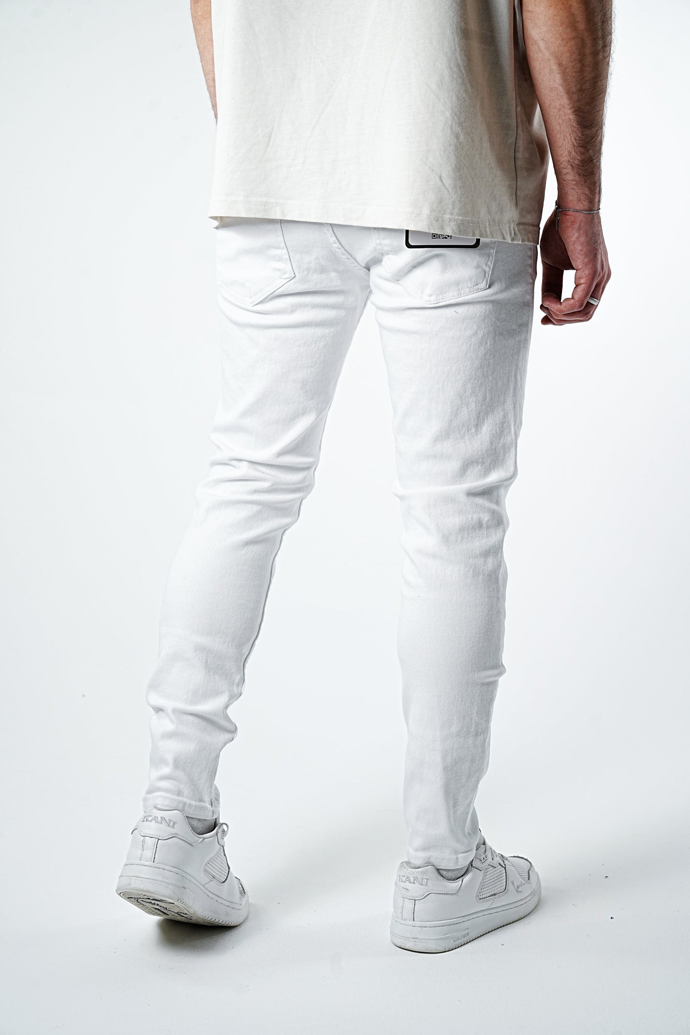 Premium White Slim Fit Jeans - UNEFFECTED STUDIOS® - JEANS - 2Y PREMIUM