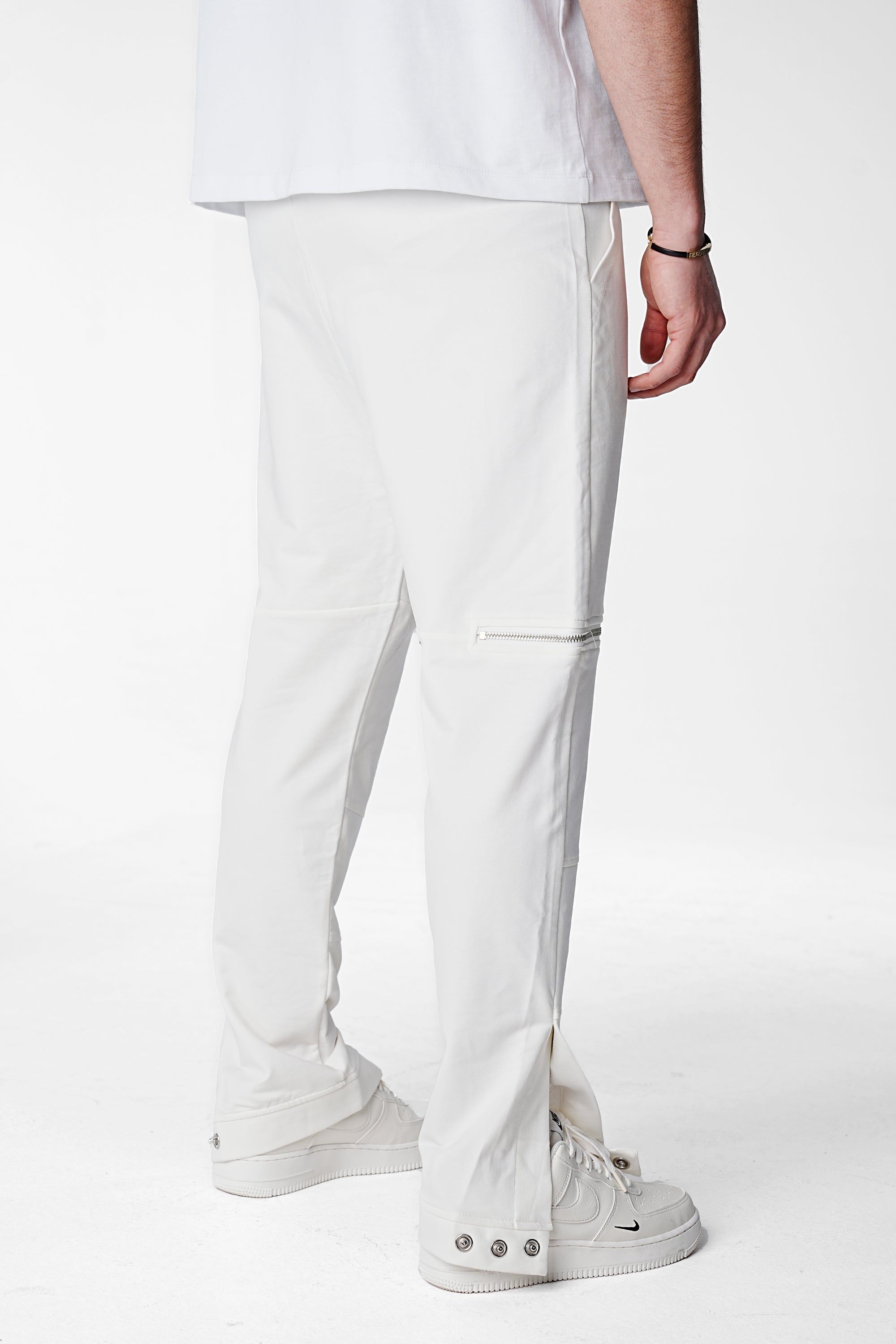 Regular Fit Premium Glory Pants - Cream - UNEFFECTED STUDIOS® - CARGO PANTS - UNEFFECTED STUDIOS®