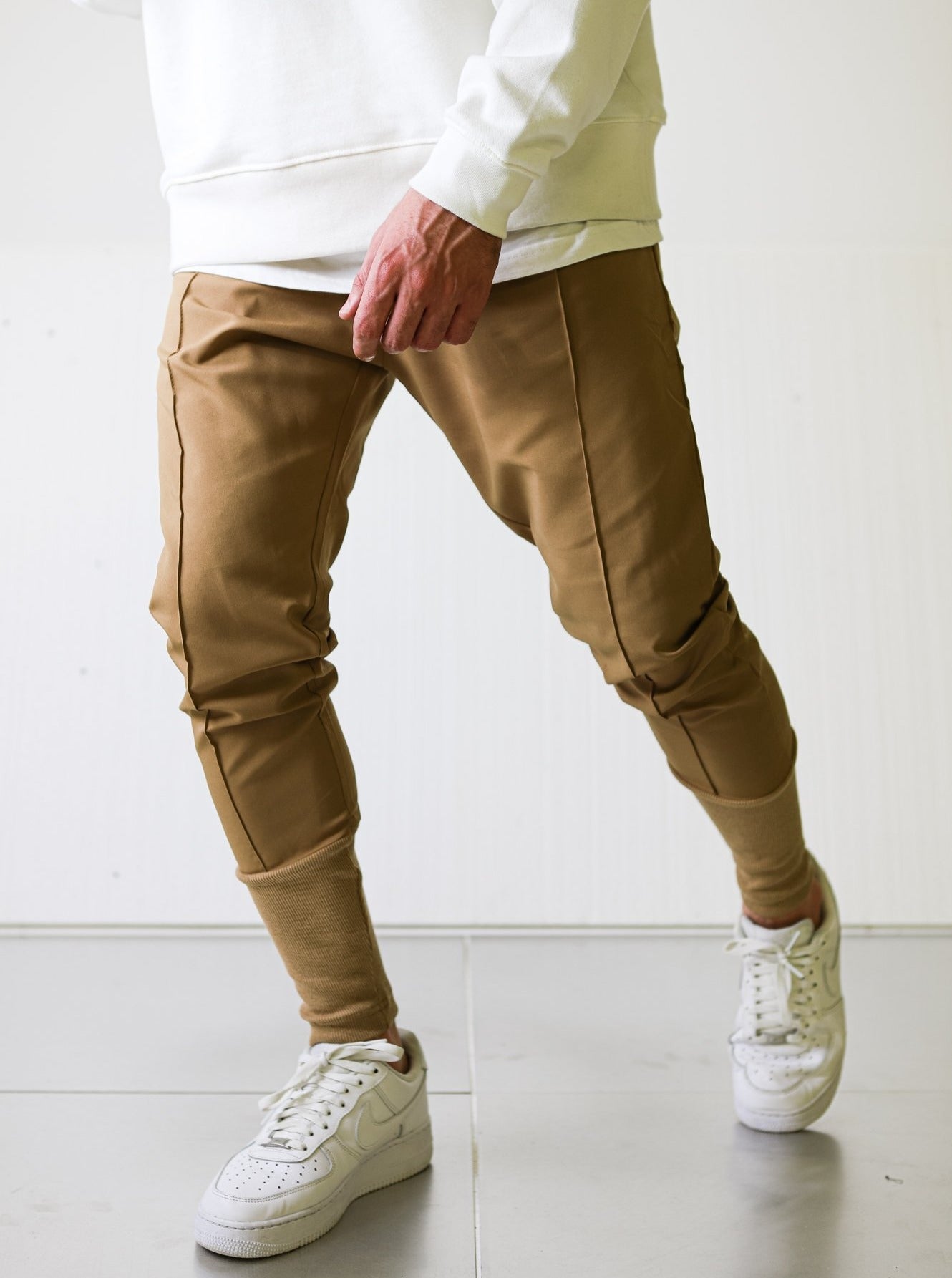 Utility Skinny Long Elasticated Pants - UNEFFECTED STUDIOS® - JEANS - UNEFFECTED