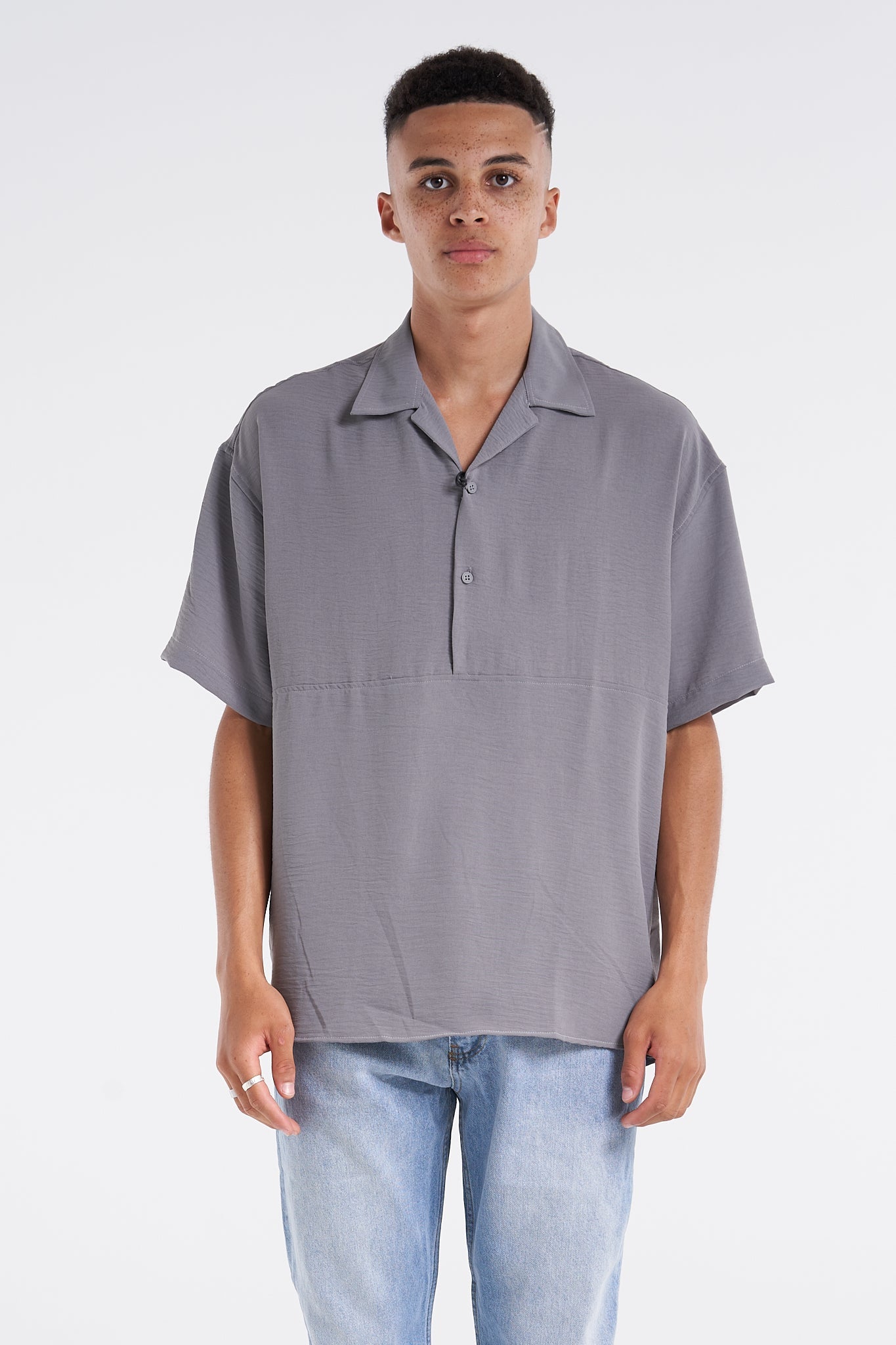 Wrinkled Textured Look Blouse Shirt - UNEFFECTED STUDIOS® - Shirts & Tops - UNEFFECTED STUDIOS®