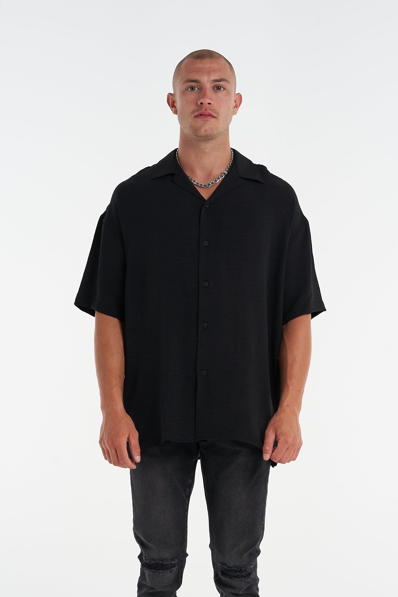 Wrinkled Textured Look Shirt - UNEFFECTED STUDIOS® - Shirts & Tops - UNEFFECTED STUDIOS®
