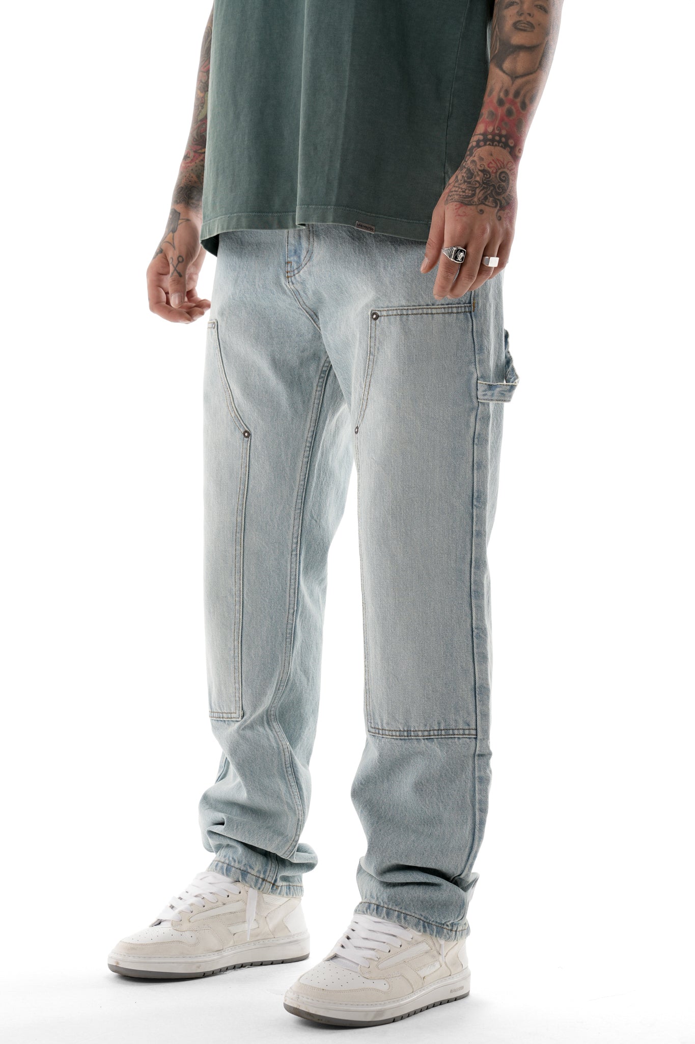 Premium Carpenter Sand Wash Jeans