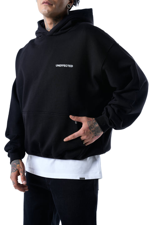 First To Last 480GSM Oversized Hoodie - Black