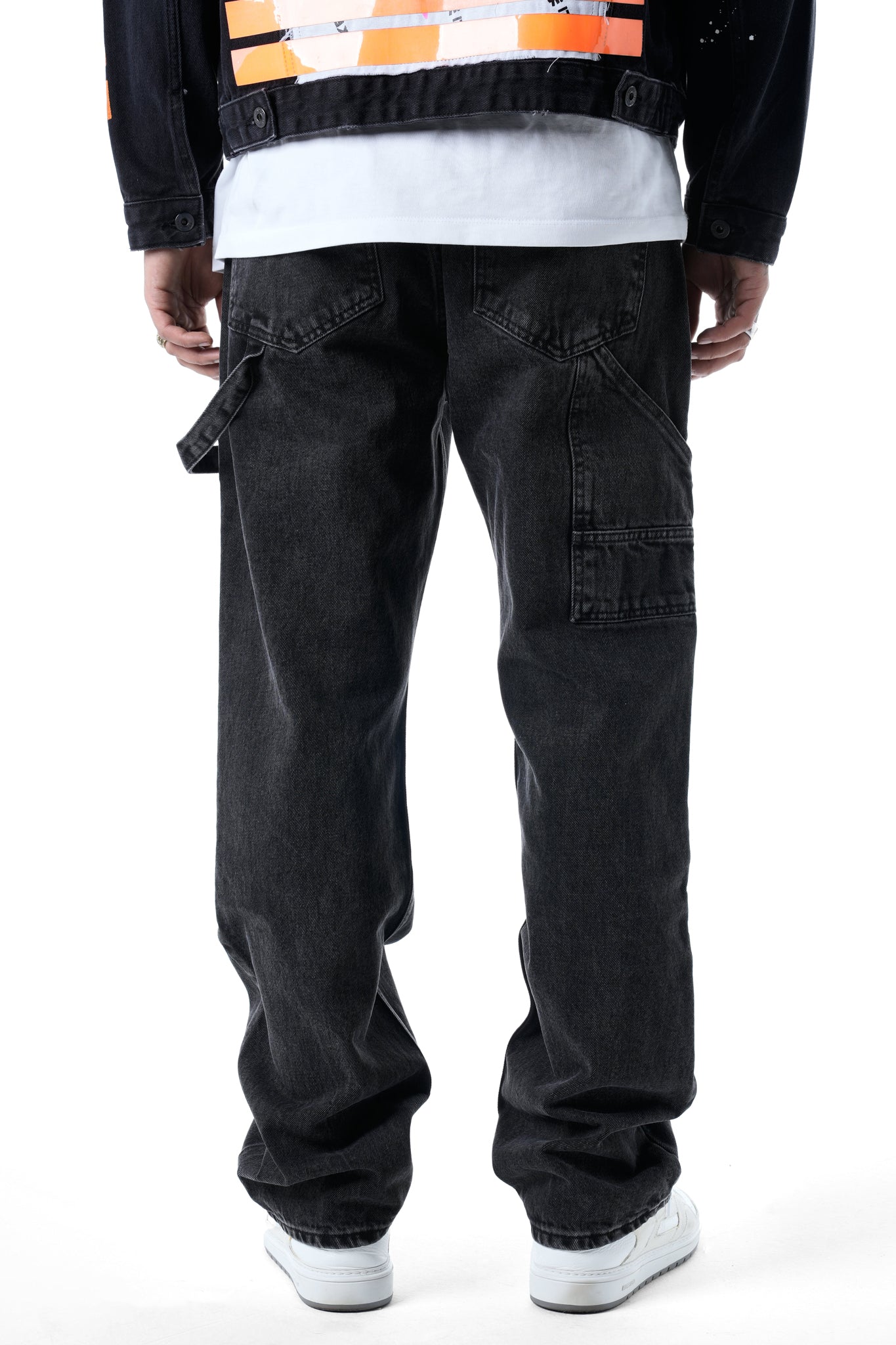 Premium Carpenter Black Jeans