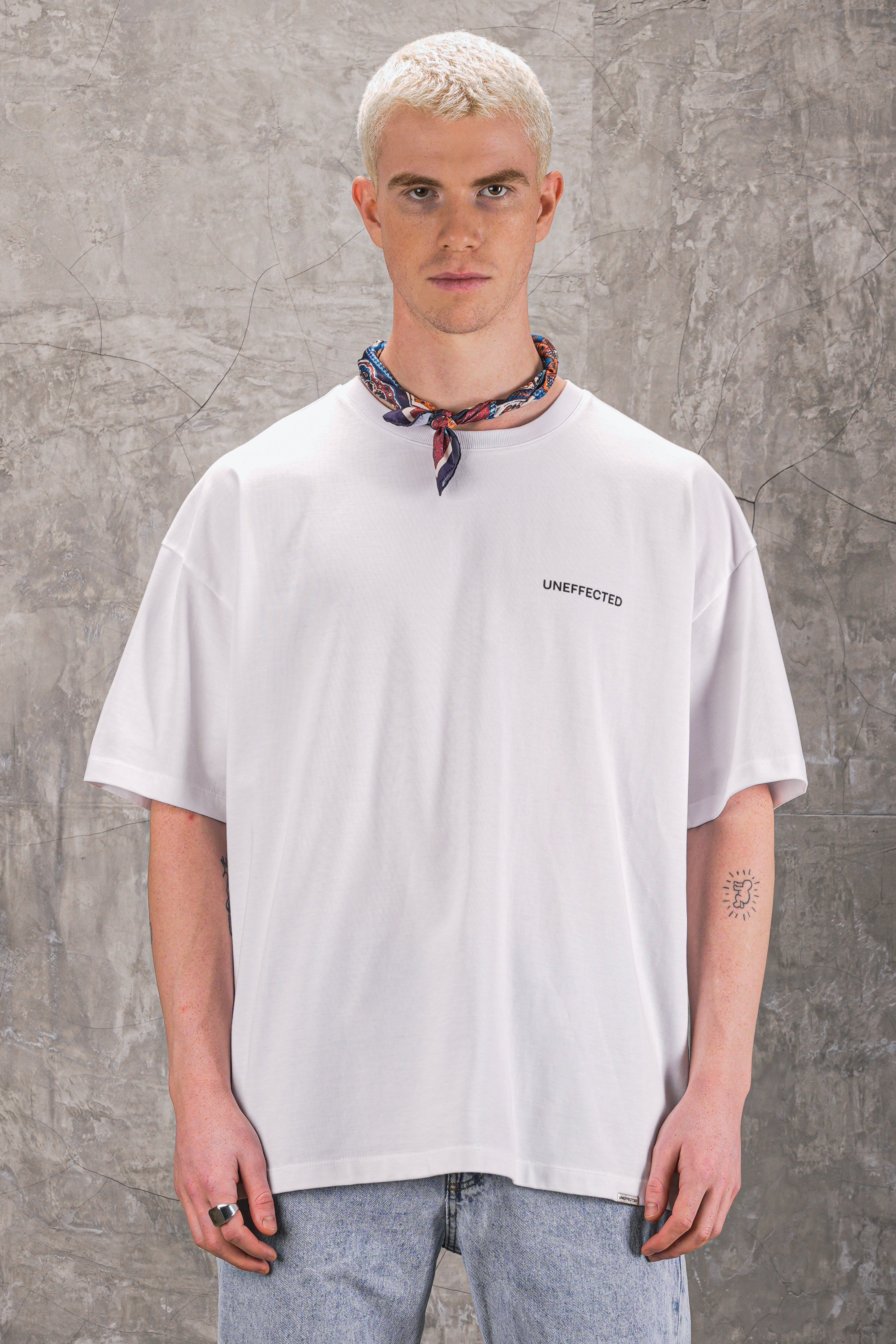 Butterfly Effect 240GSM Oversized Tee - White