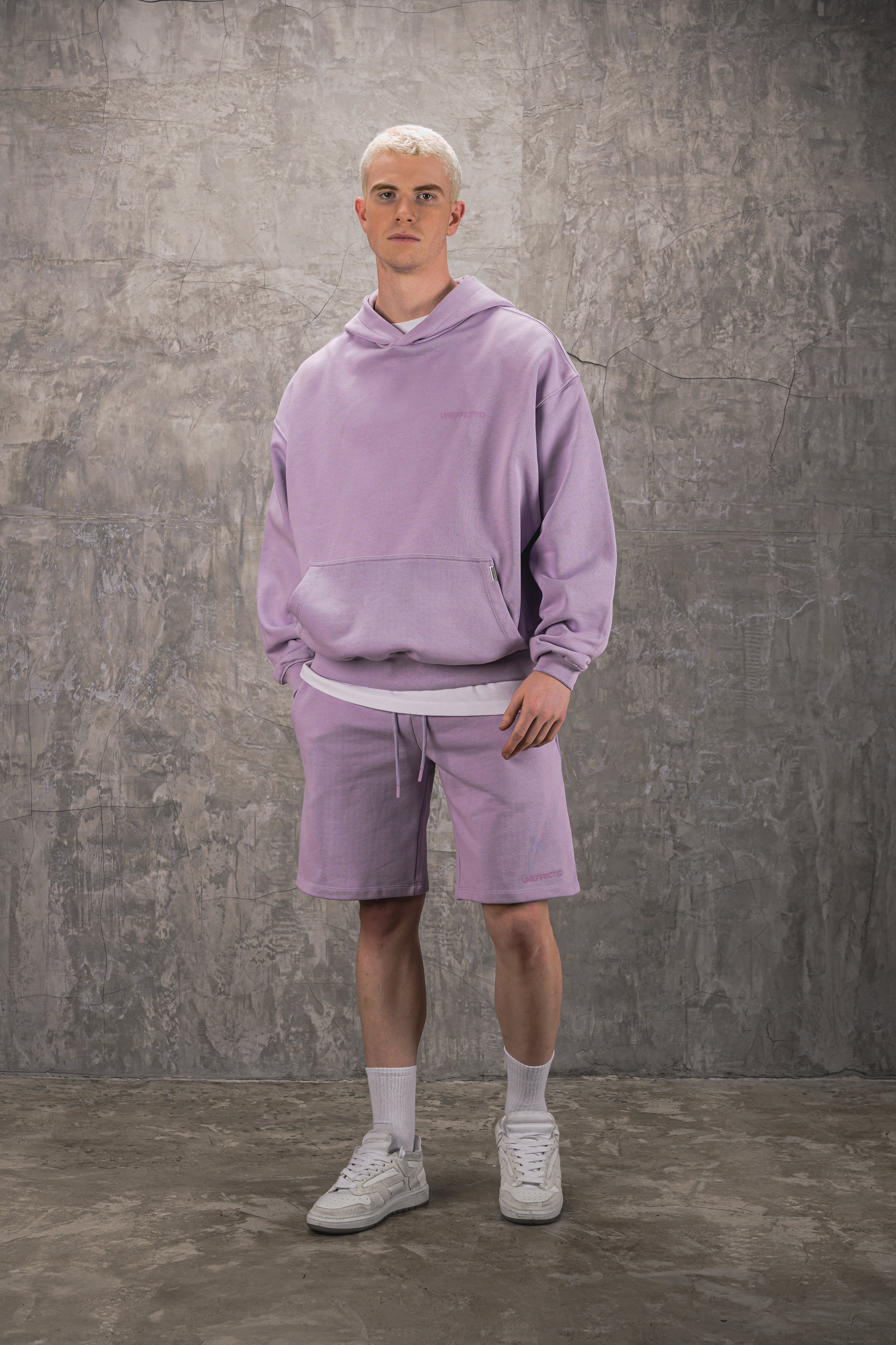 Archive Logo Oversized Hoodie - Lilac