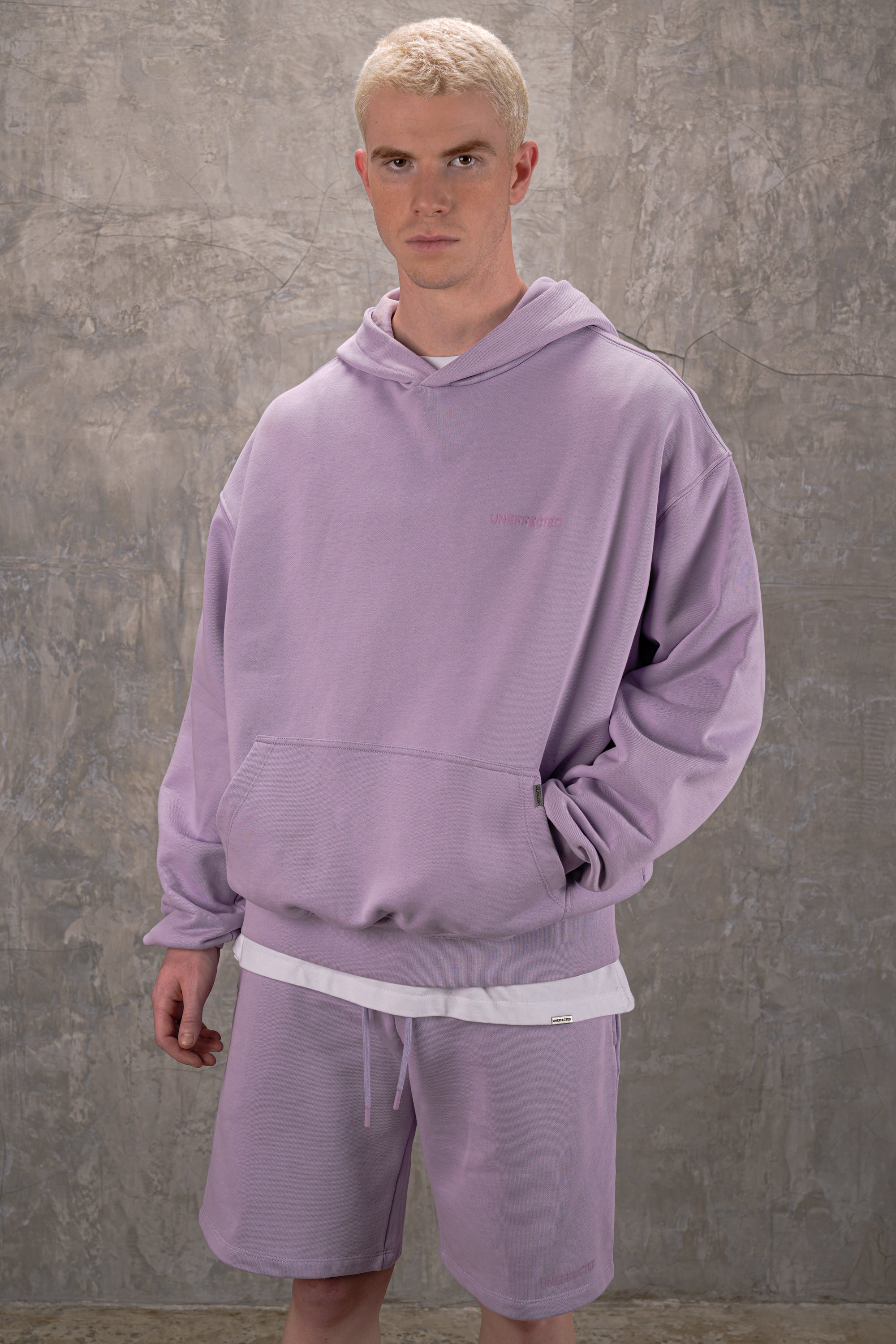 Archive Logo Oversized Hoodie - Lilac