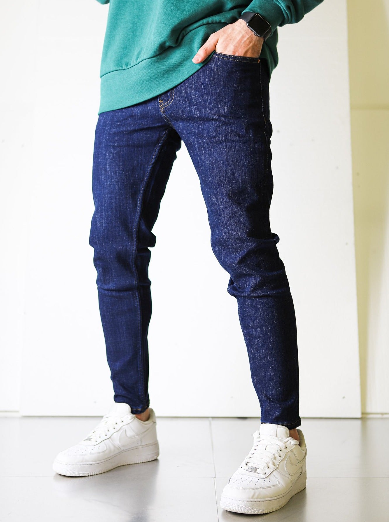 Basic Premium Indigo Jeans - UNEFFECTED STUDIOS® - JEANS - UNEFFECTED