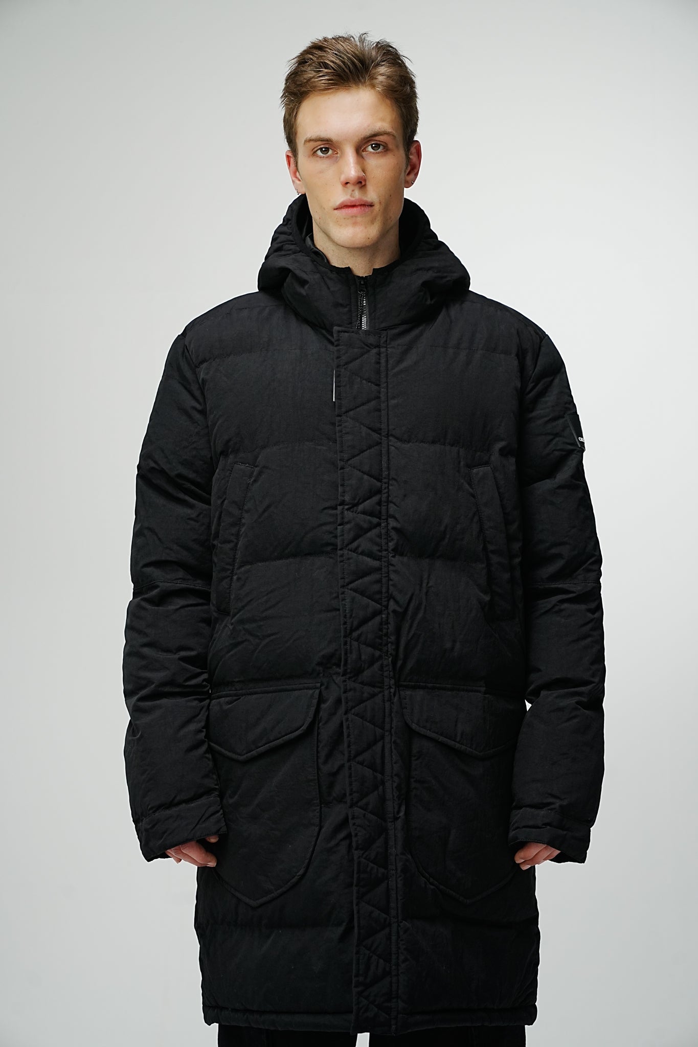 Core Puffer Long Winter Jacket - UNEFFECTED STUDIOS® - JACKET - UNEFFECTED