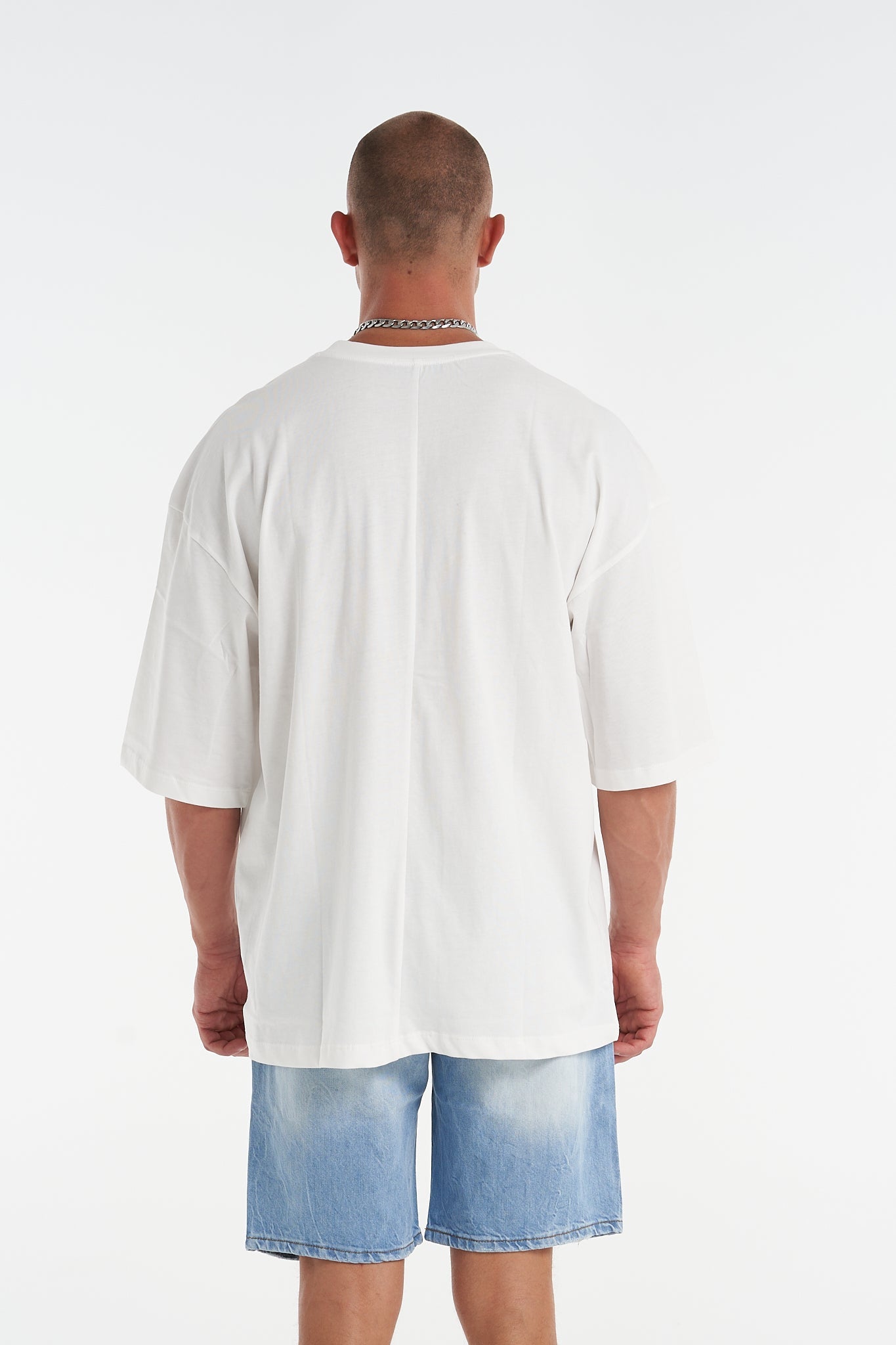 Ecological Sense Oversized Tee White - UNEFFECTED STUDIOS® - T-shirt - UNEFFECTED STUDIOS®