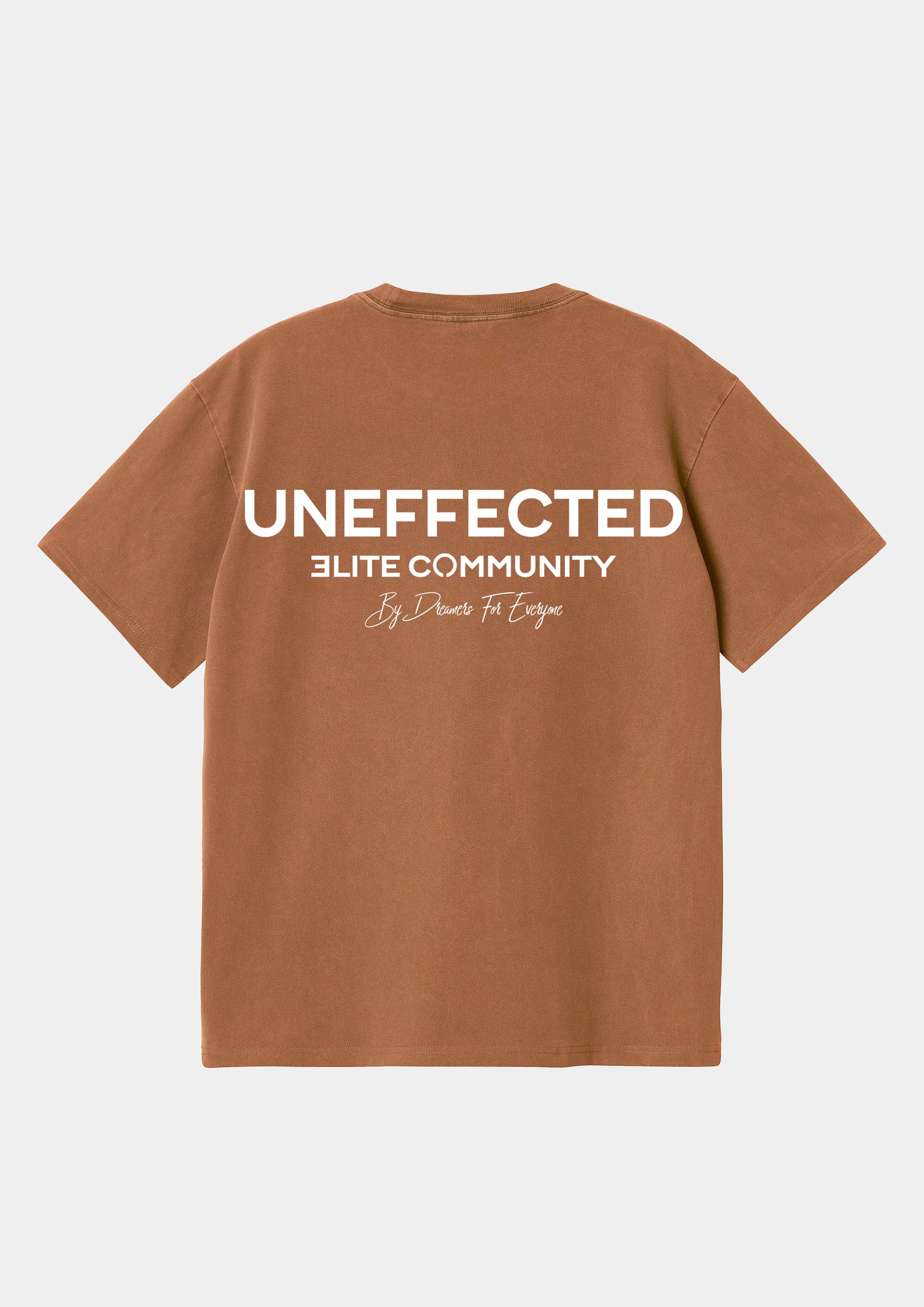 Elite Community Signature Oversized Tee - Washed Tile - UNEFFECTED STUDIOS® - T - shirt - UNEFFECTED STUDIOS®