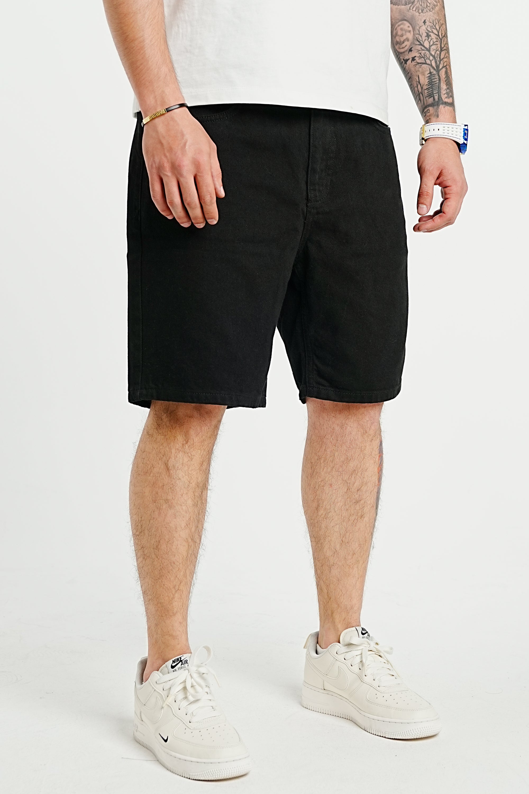 Premium Basic Black Denim Shorts - UNEFFECTED STUDIOS® - Shorts - 2Y PREMIUM