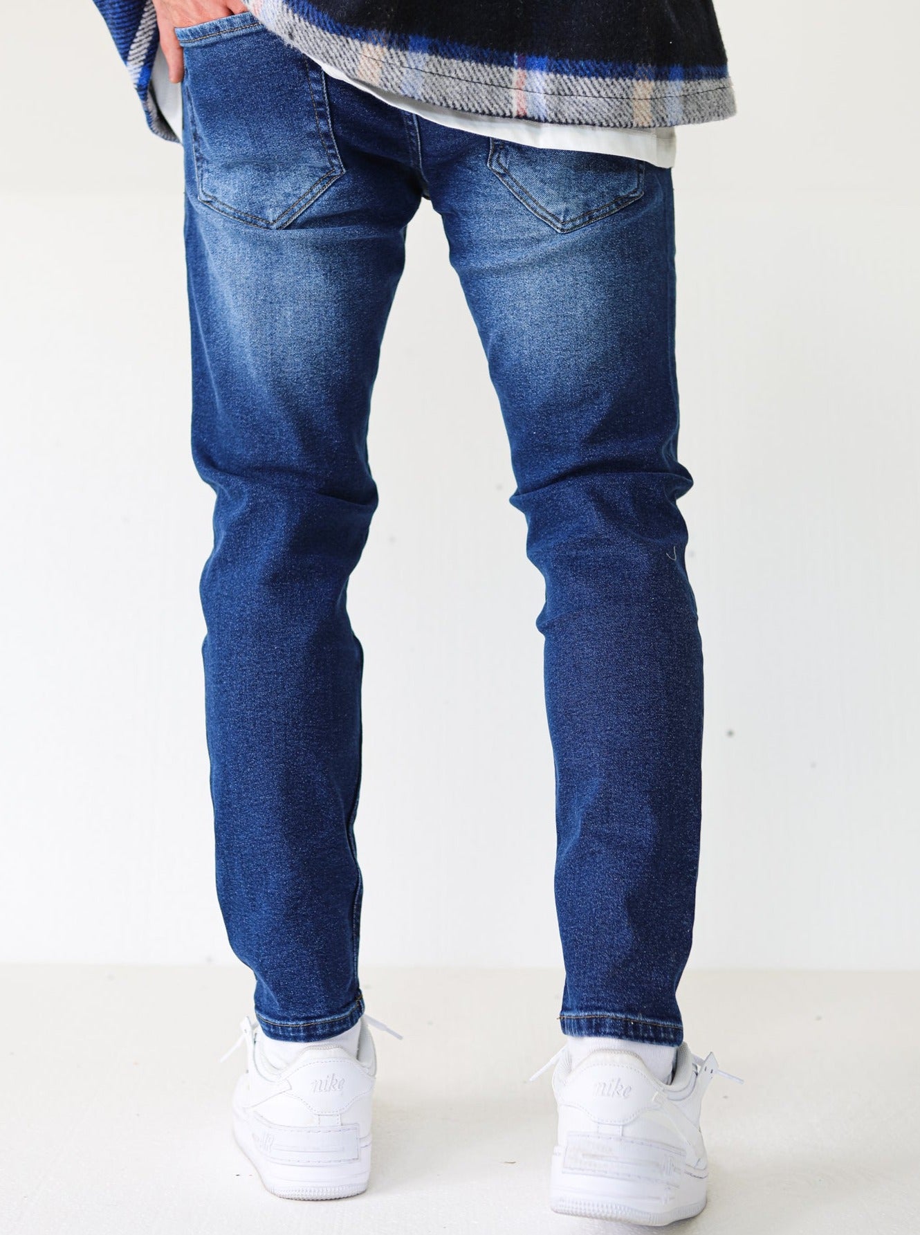 Premium Slightly Ripped Blue Jeans - UNEFFECTED STUDIOS® - Pants - 2Y PREMIUM