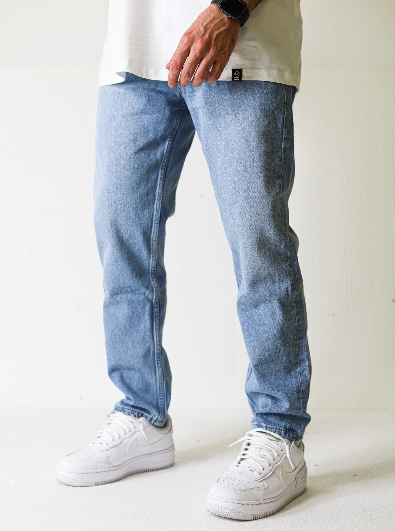 Premium Straight Fit Light Blue Jeans