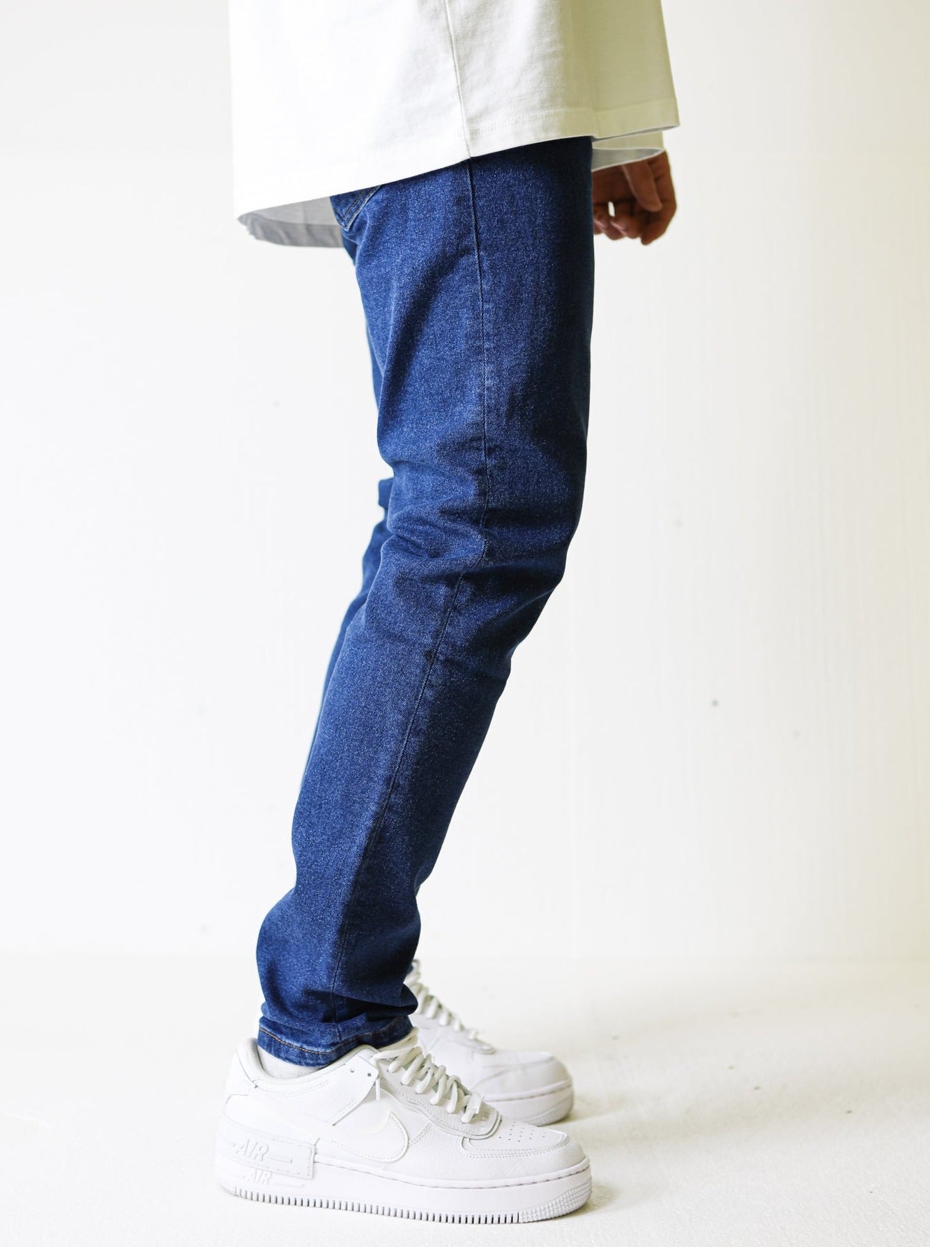 Premium Basic Indigo Blue Essential Jeans