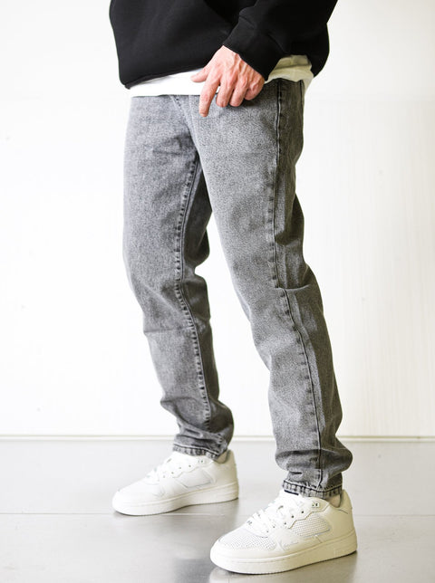 Premium Basic Grey Essential Jeans
