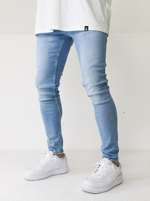 Premium 4X Stretch Light Blue Jeans