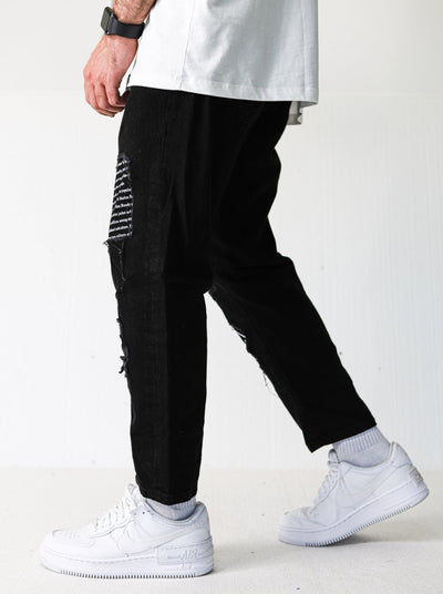 Pirate Relaxed Fit Printed Jeans