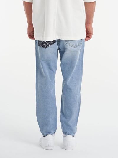 Bandana Relaxed Fit Premium Blue Jeans